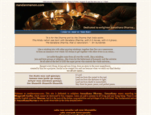 Tablet Screenshot of nandanmenon.com